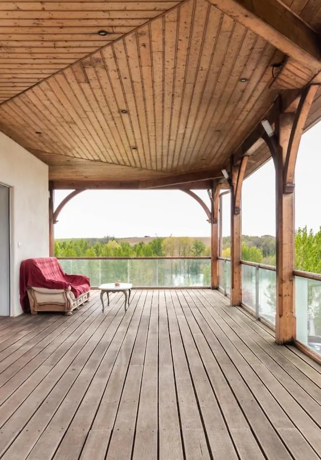 La Decouverte, Jacuzzi, Sauna, Et Terrasse Avec Vue Sur Lac A La Campagne Entre Toulouse Et Auch Catonvielle Holiday home